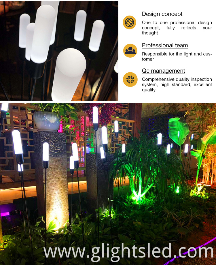 Good quality Outdoor decoration full color changing led fiber optic light